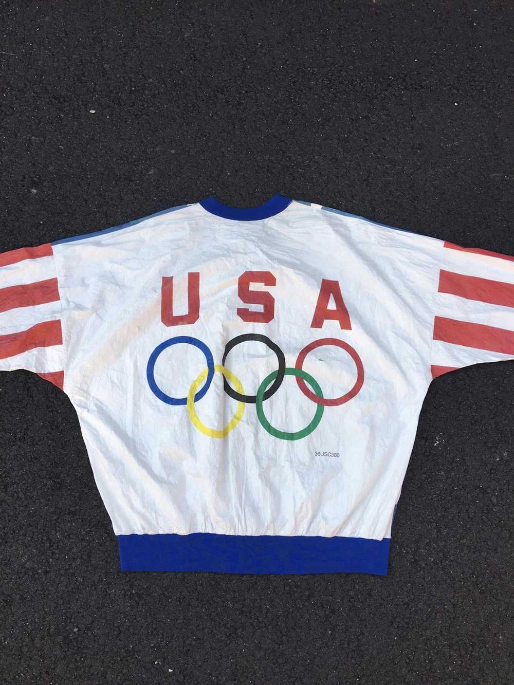 Usa Olympics × Vintage Vintage USA Olympics Flaq … - image 9