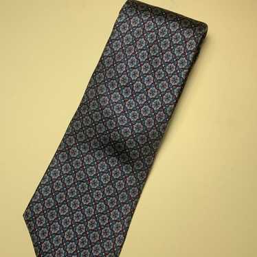 Vintage Guy Laroche Mens All Silk Neck Tie Micro … - image 1