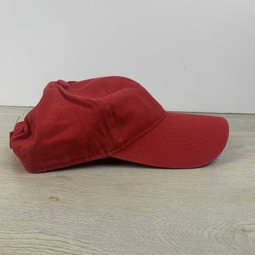 Other Red Baseball Hat Red Adjustable Adult Hat O… - image 8