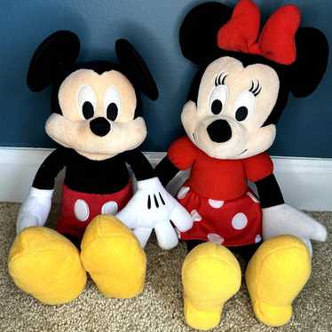 Disney Disney Mickey Mouse & Minnie Mouse Plush S… - image 1
