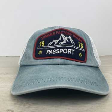 Other Summer Factory Union Hat Green Adjustable A… - image 1