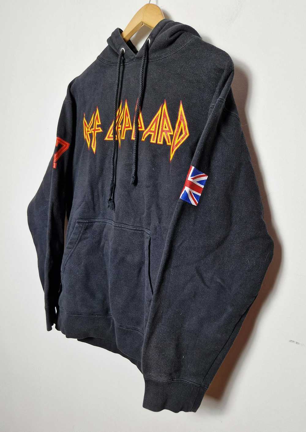 Band Tees × Rock Tees × Vintage Def Leppard hoodie - image 2