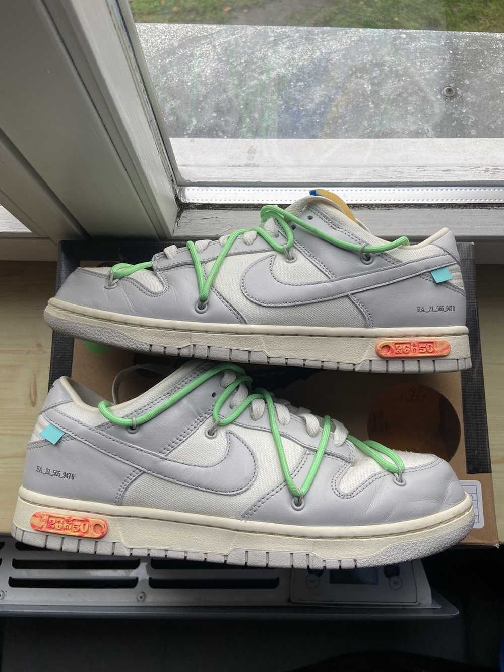 Jordan Brand × Nike × Off-White nike dunk off-whi… - image 1