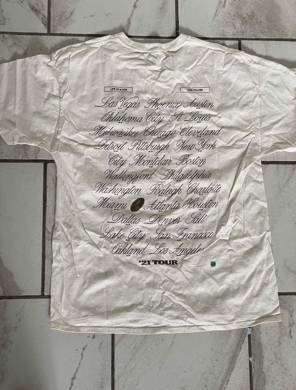 Travis Scott Don Toliver Life Of A Don Tour Tee - image 2