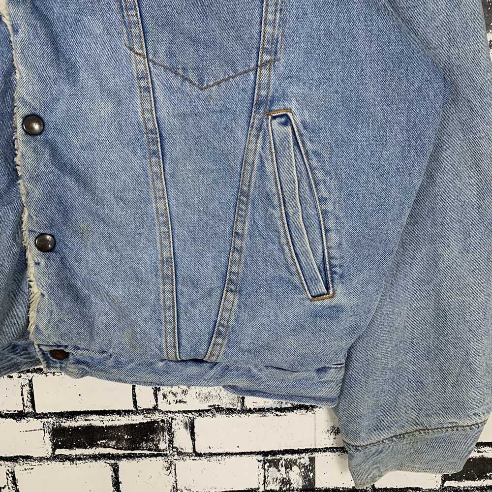 Denim Jacket × Vintage × Wrangler Wrangler Americ… - image 6