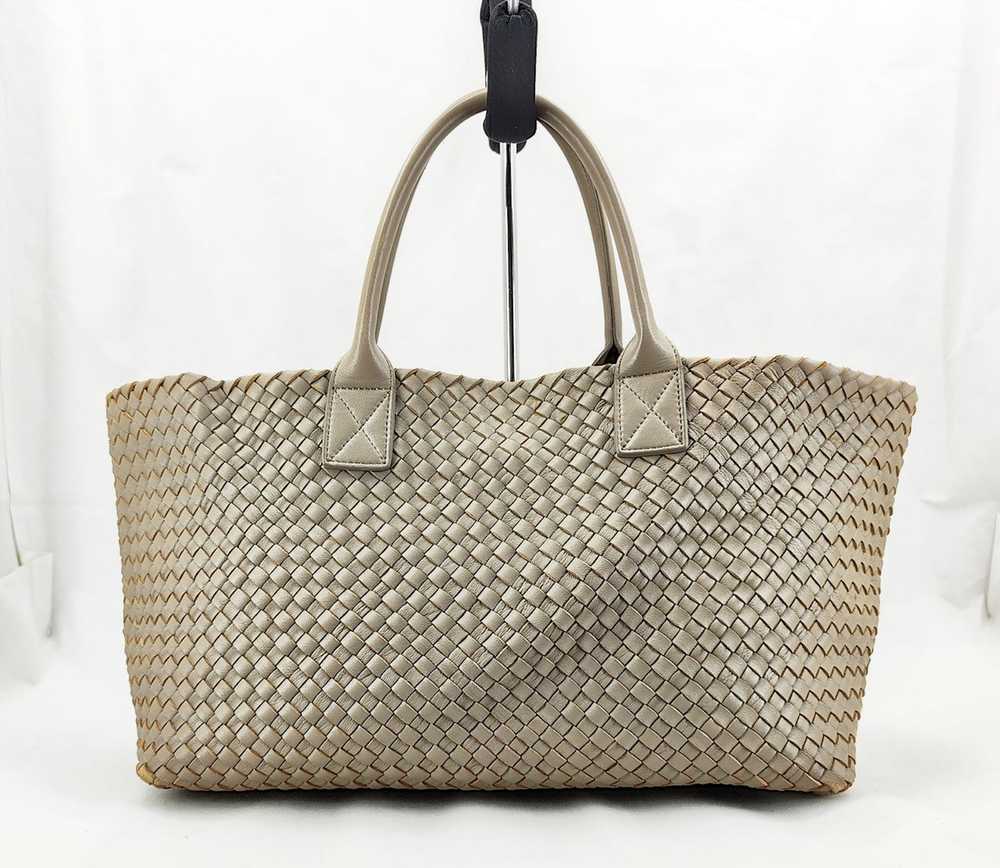Italian Designers HERVIS full leather woven intre… - image 1