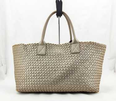 Italian Designers HERVIS full leather woven intre… - image 1