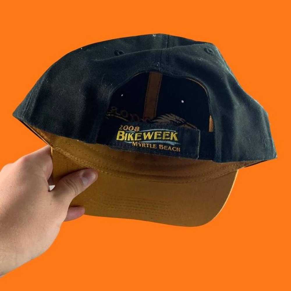 Vintage y2k bikercore hat - image 2