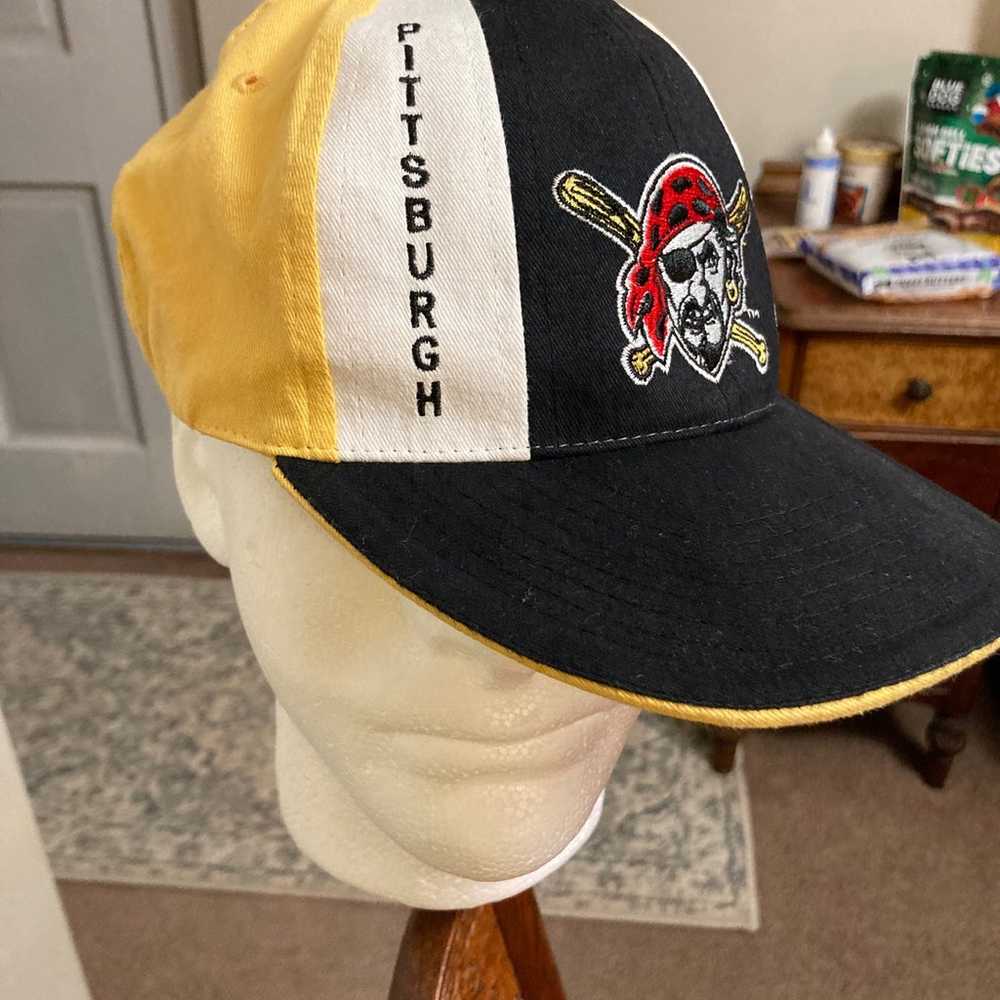 Vintage retro pittsburgh pirates hat - image 3