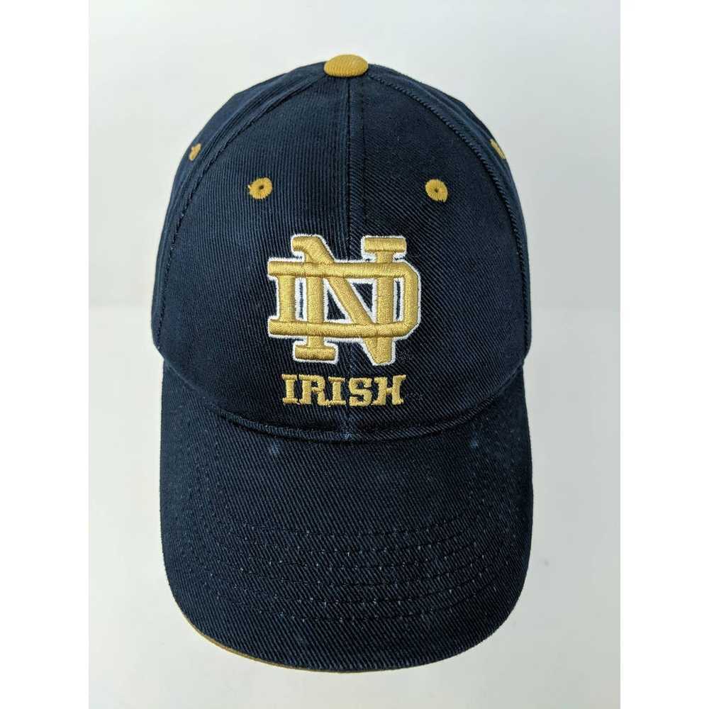VTG Notre Dame Irish Hat Cap OSFA Strapback Embro… - image 2