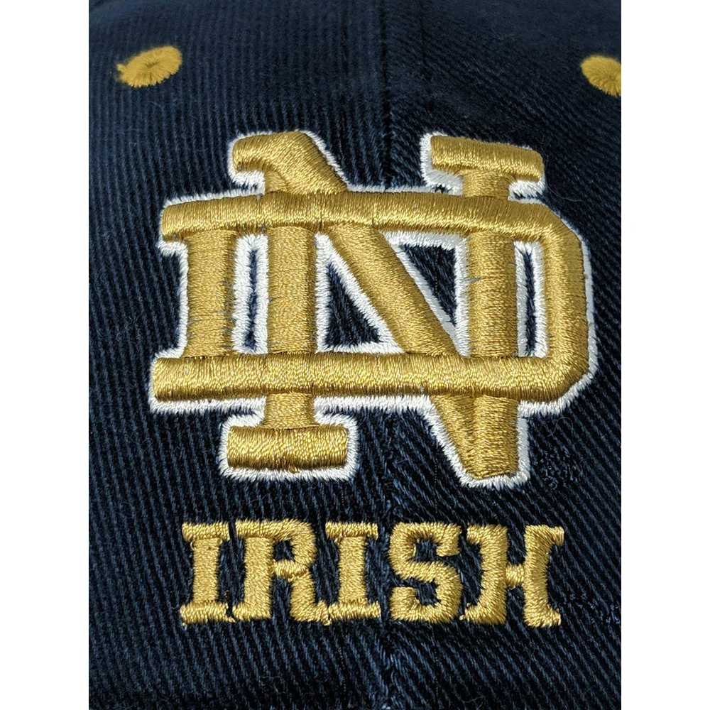 VTG Notre Dame Irish Hat Cap OSFA Strapback Embro… - image 3