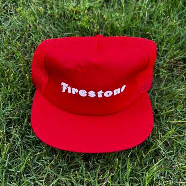 Vintage Firestone tires snapback hat