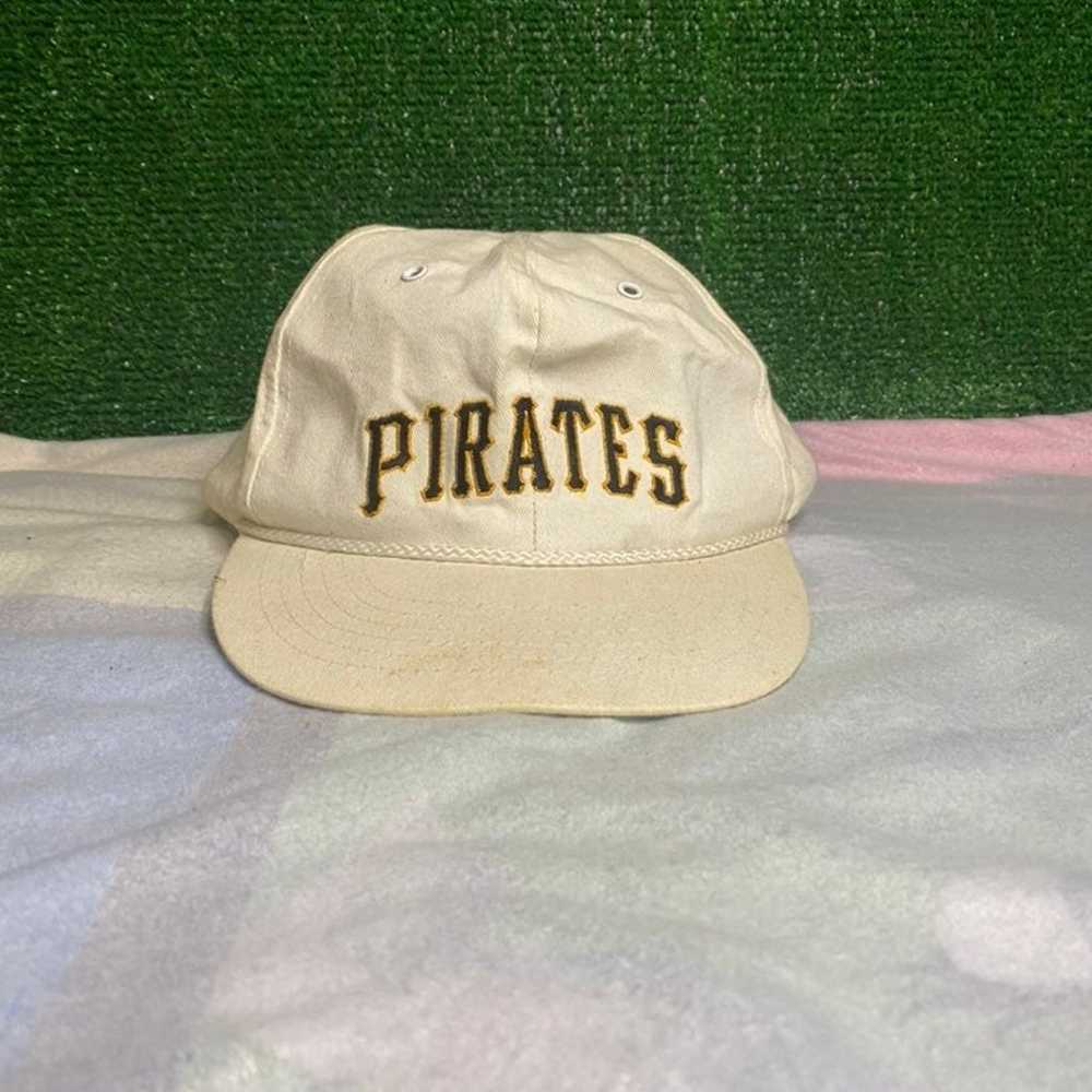 Vintage MLB Pittsburg Pirates Script Snapback - image 1