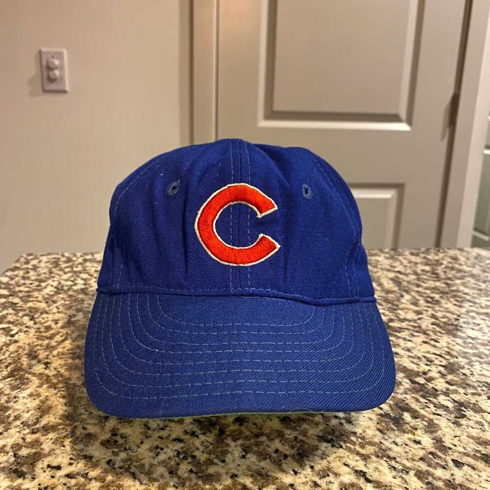 Vintage Chicago Cubs Fitted Hat - image 1