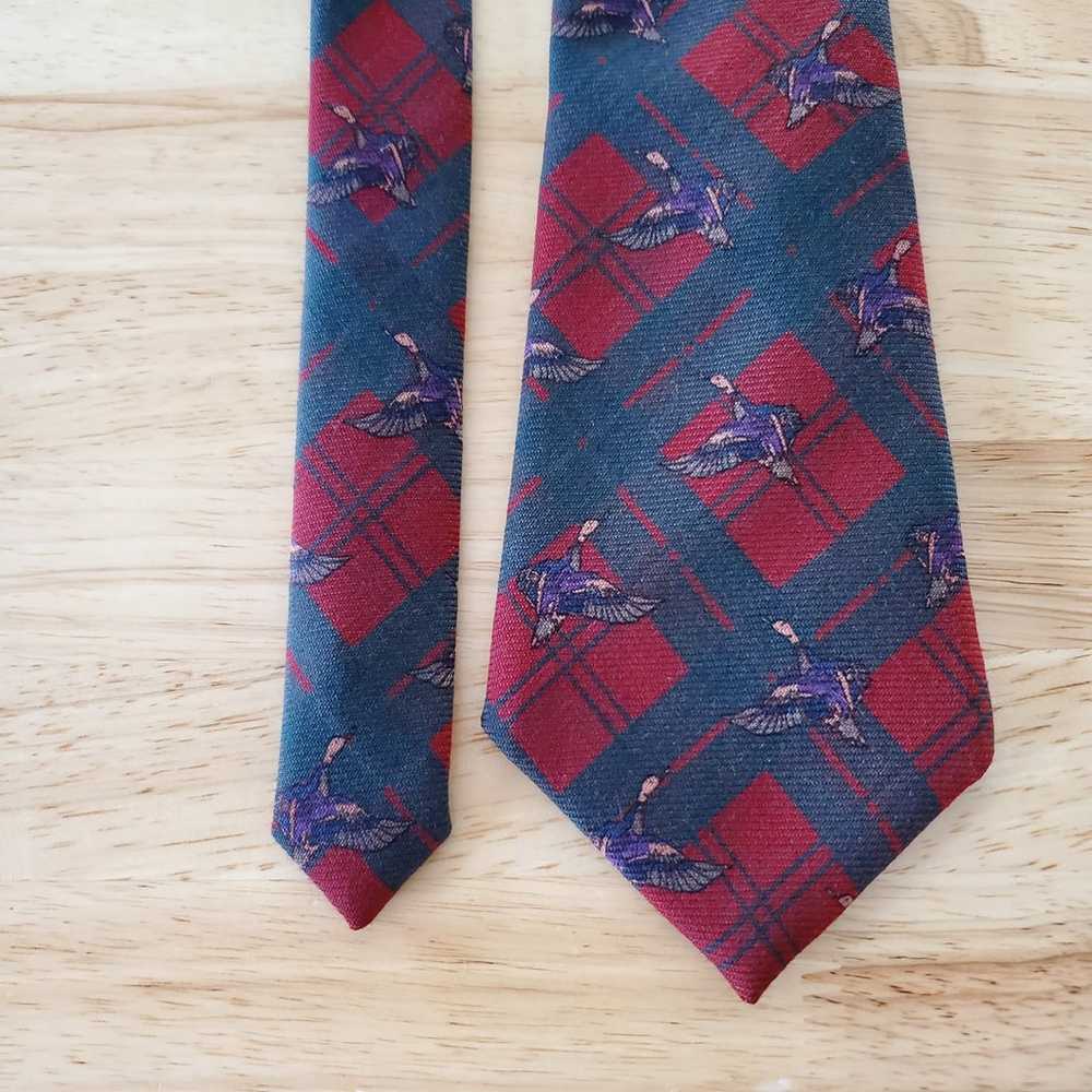 Vintage Ferrell Reed For Nordstrom Neck Tie Red A… - image 2
