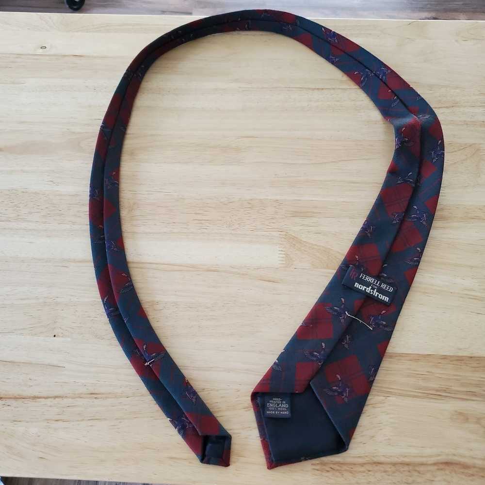 Vintage Ferrell Reed For Nordstrom Neck Tie Red A… - image 6