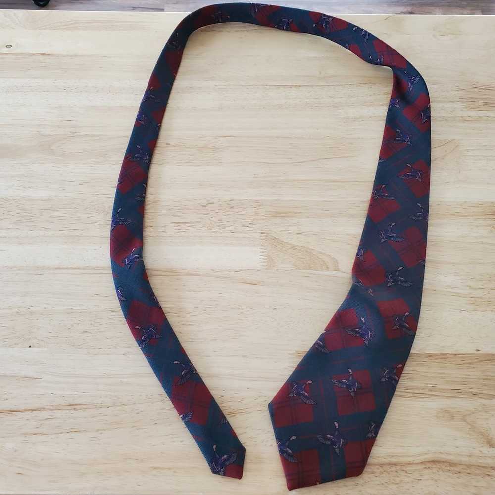 Vintage Ferrell Reed For Nordstrom Neck Tie Red A… - image 7