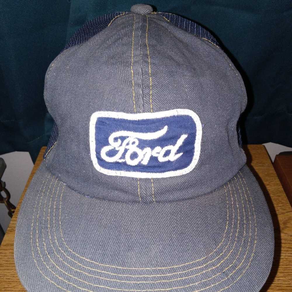 Awesome vintage Ford trucker cap - image 2