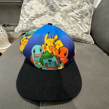 Pokemon Hat All Over Print Snapback Cap Nintendo … - image 1