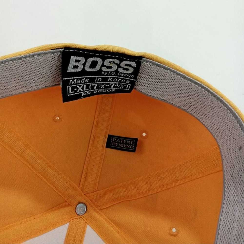 Vintage 90's Boss By IG Design Fitted Hat Sz L/XL… - image 4