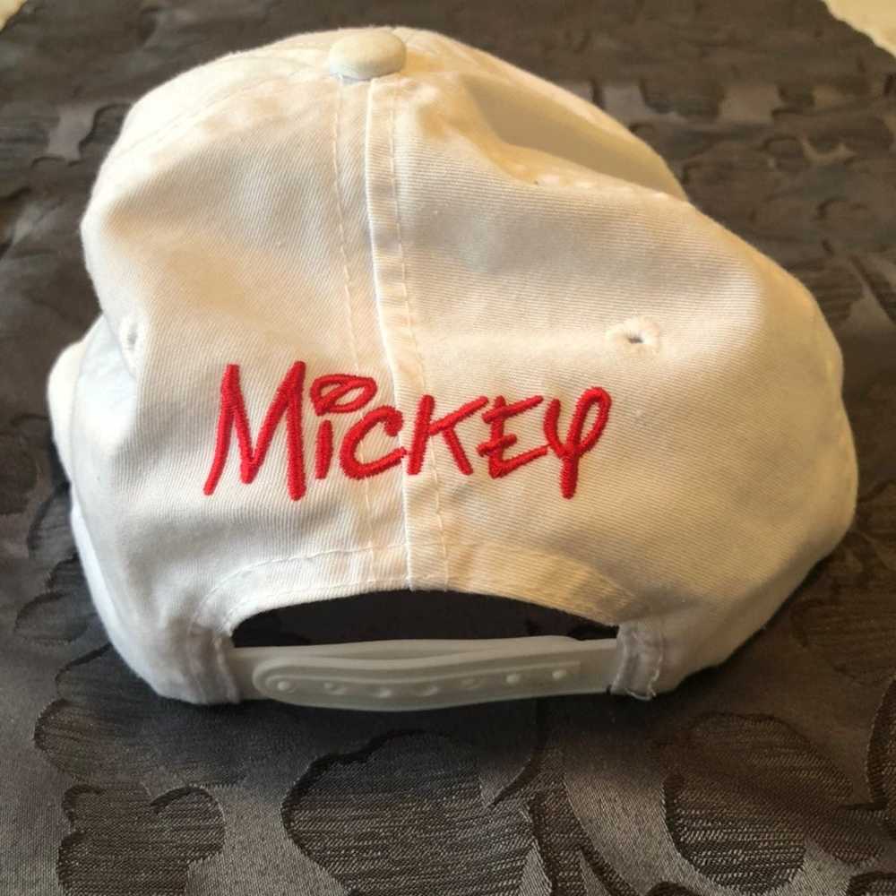 Vintage 90s Mickey Mouse Snap Back Hat - image 2
