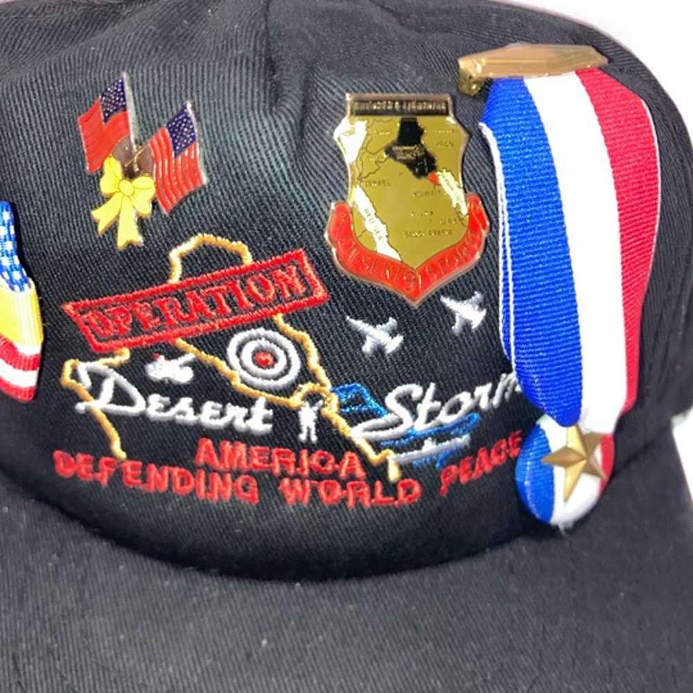 Vintage Operation Desert Storm Snapback Hat - image 2