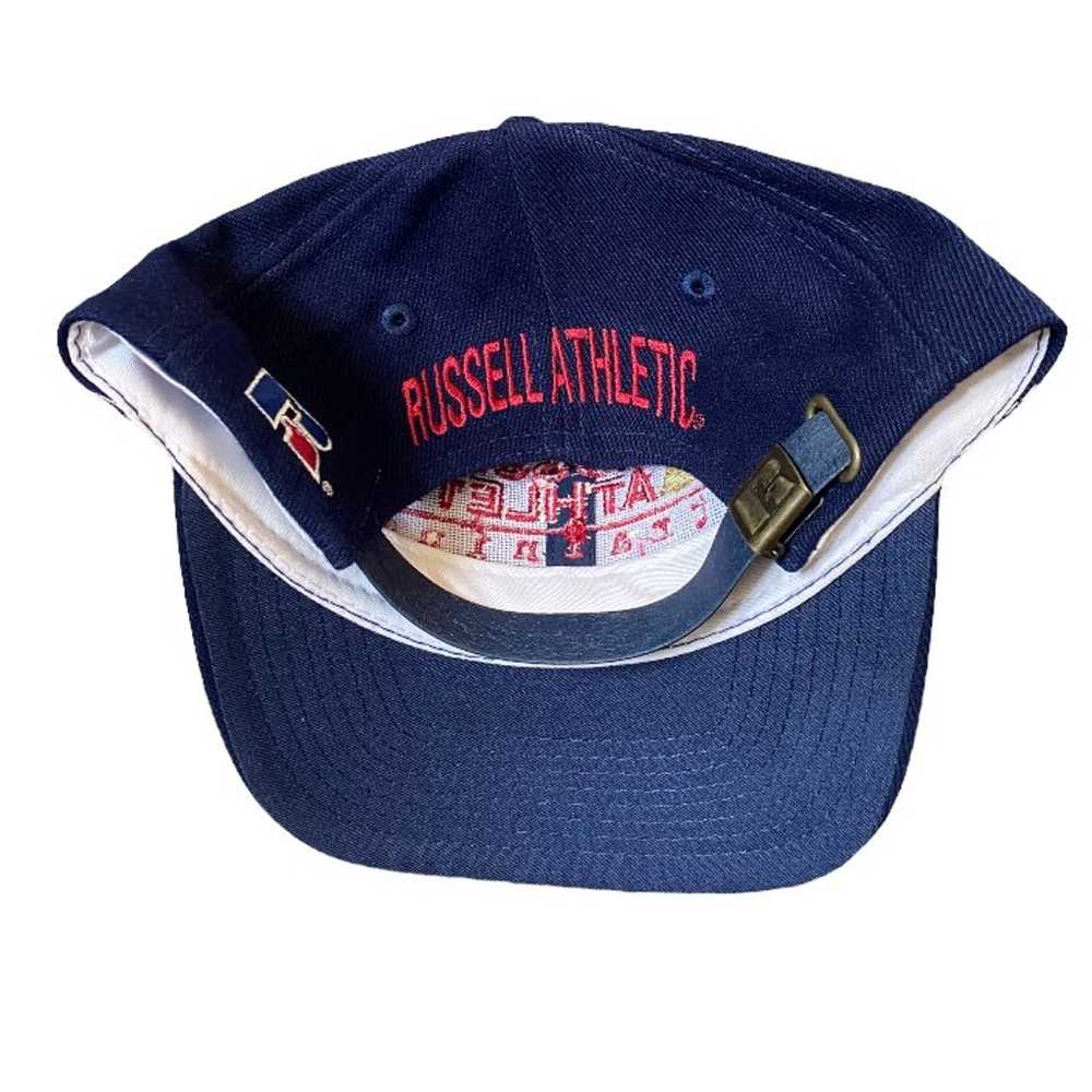 Vintage Russell Athletic Training Navy Blue Strap… - image 3