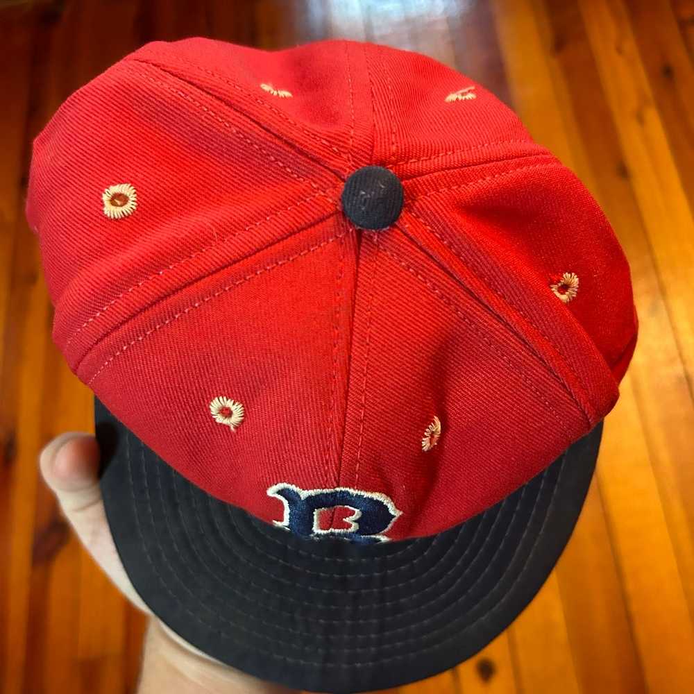 Vintage Boston Red Sox Hat Made in USA - image 5