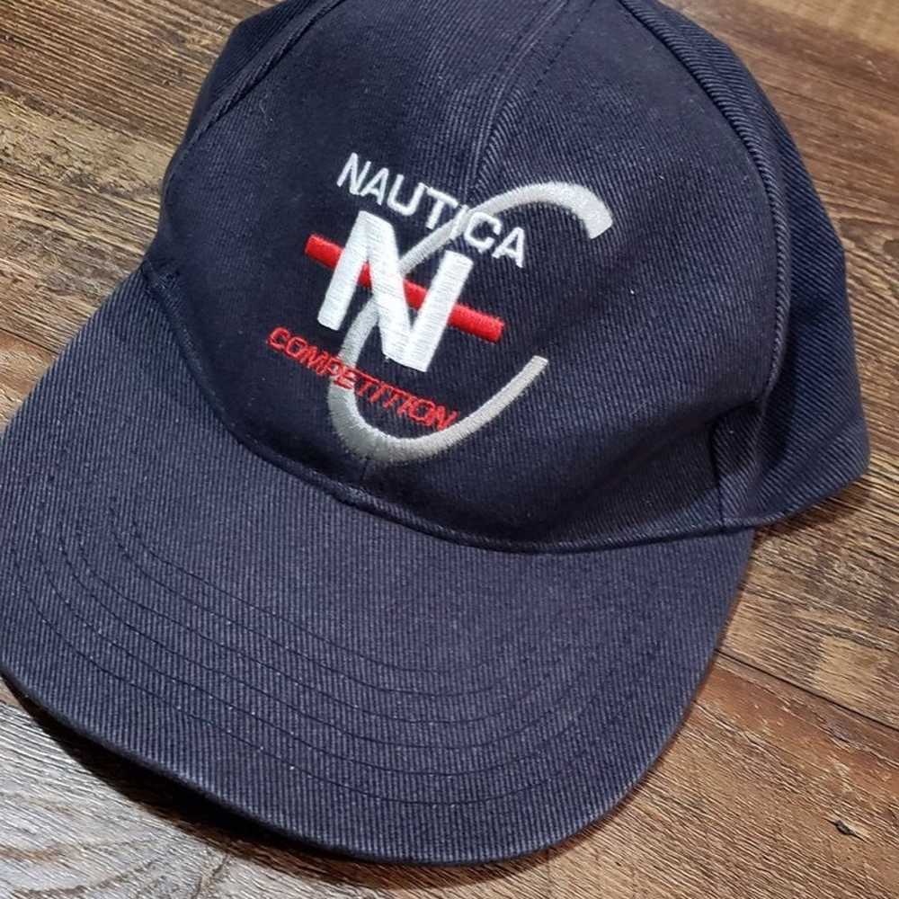 vinatge nautica competition hat - image 1