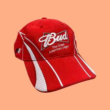 Vintage Y2K Budweiser Racing Hat