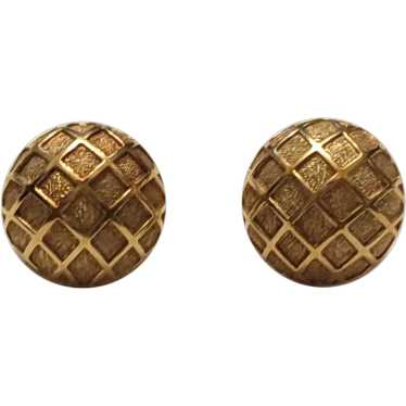 Vintage 14k Yellow Gold Earrings - image 1