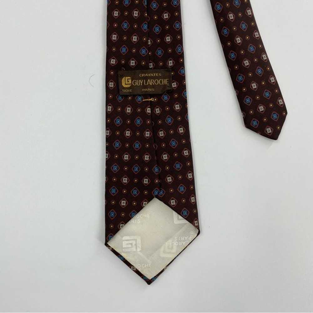LUXE Men’s Vintage Guy Laroche 100% Silk Neck Tie… - image 5