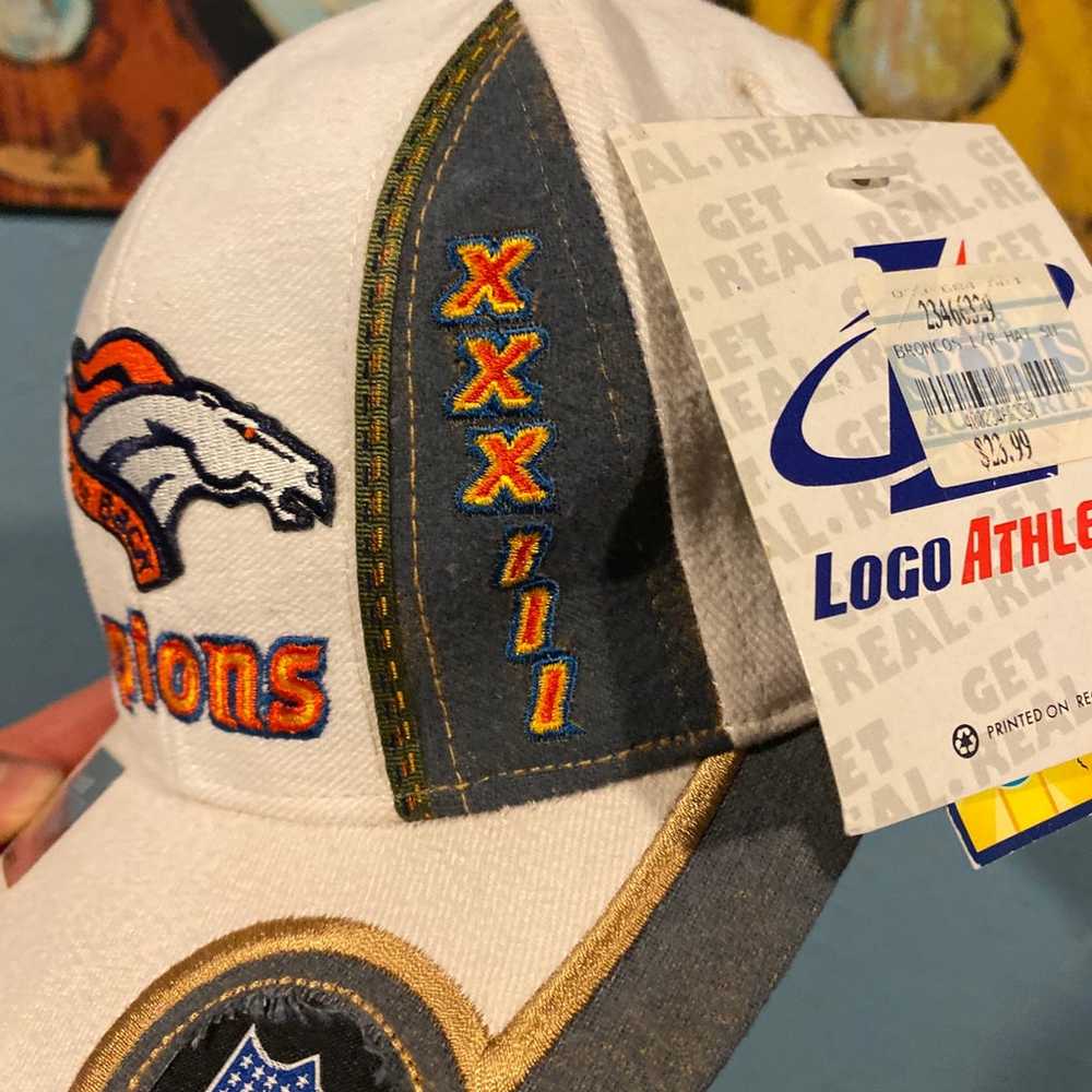 Vintage Super Bowl XXXIII Denver Broncos NWT Hat - image 4