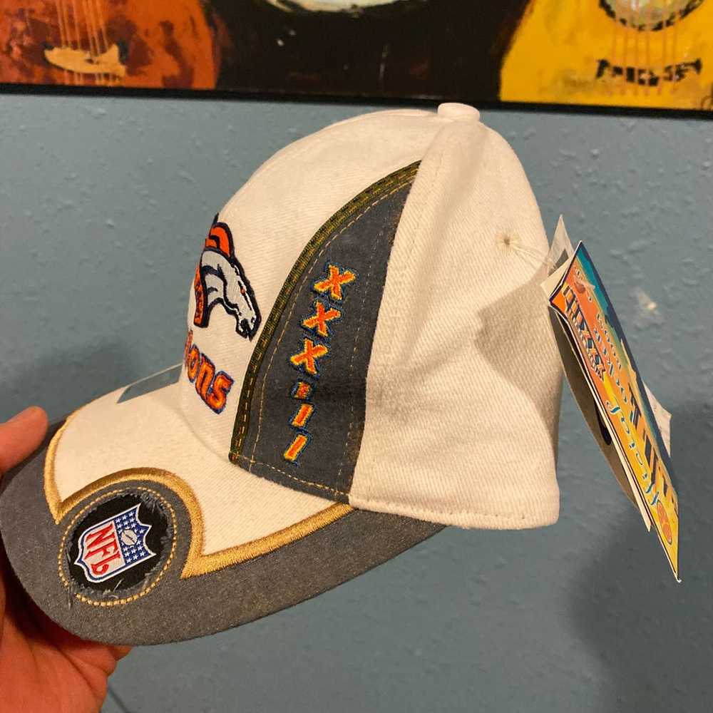 Vintage Super Bowl XXXIII Denver Broncos NWT Hat - image 5