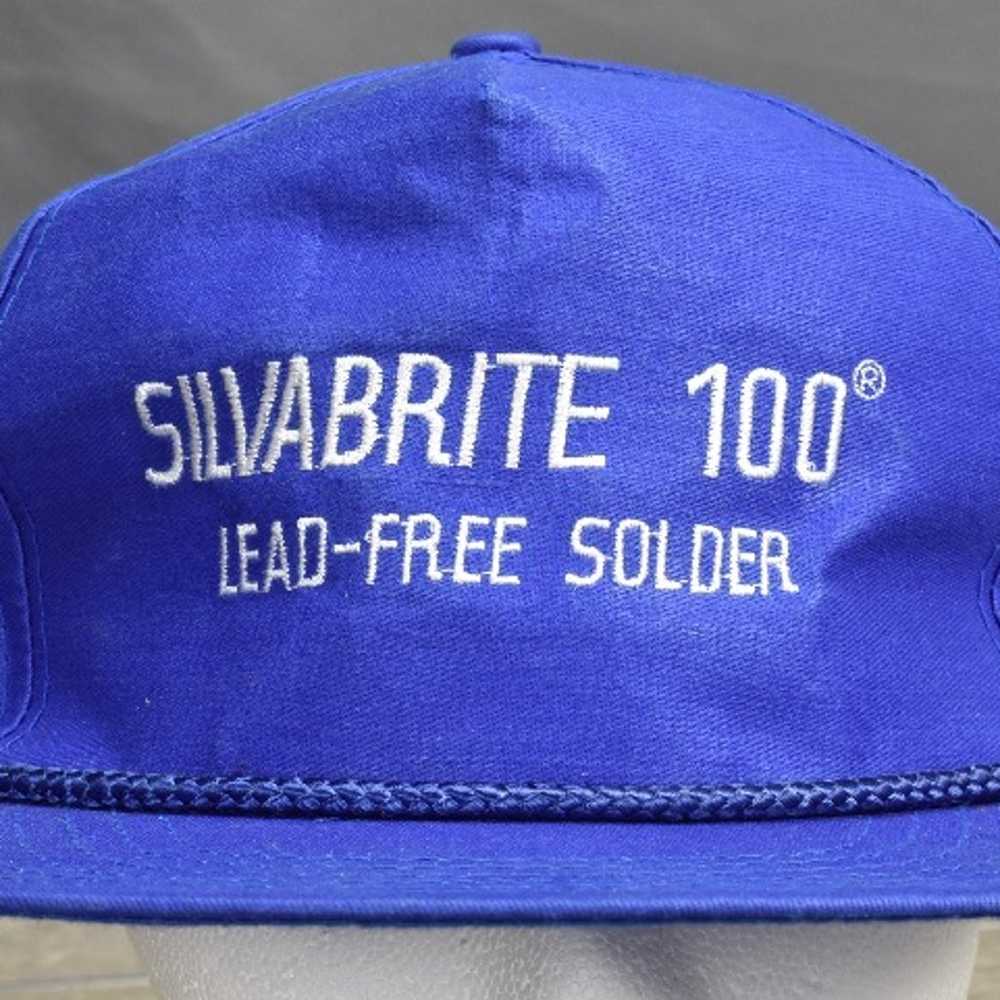 Vintage Silvabrite 100 Solder Hat Cap - image 5
