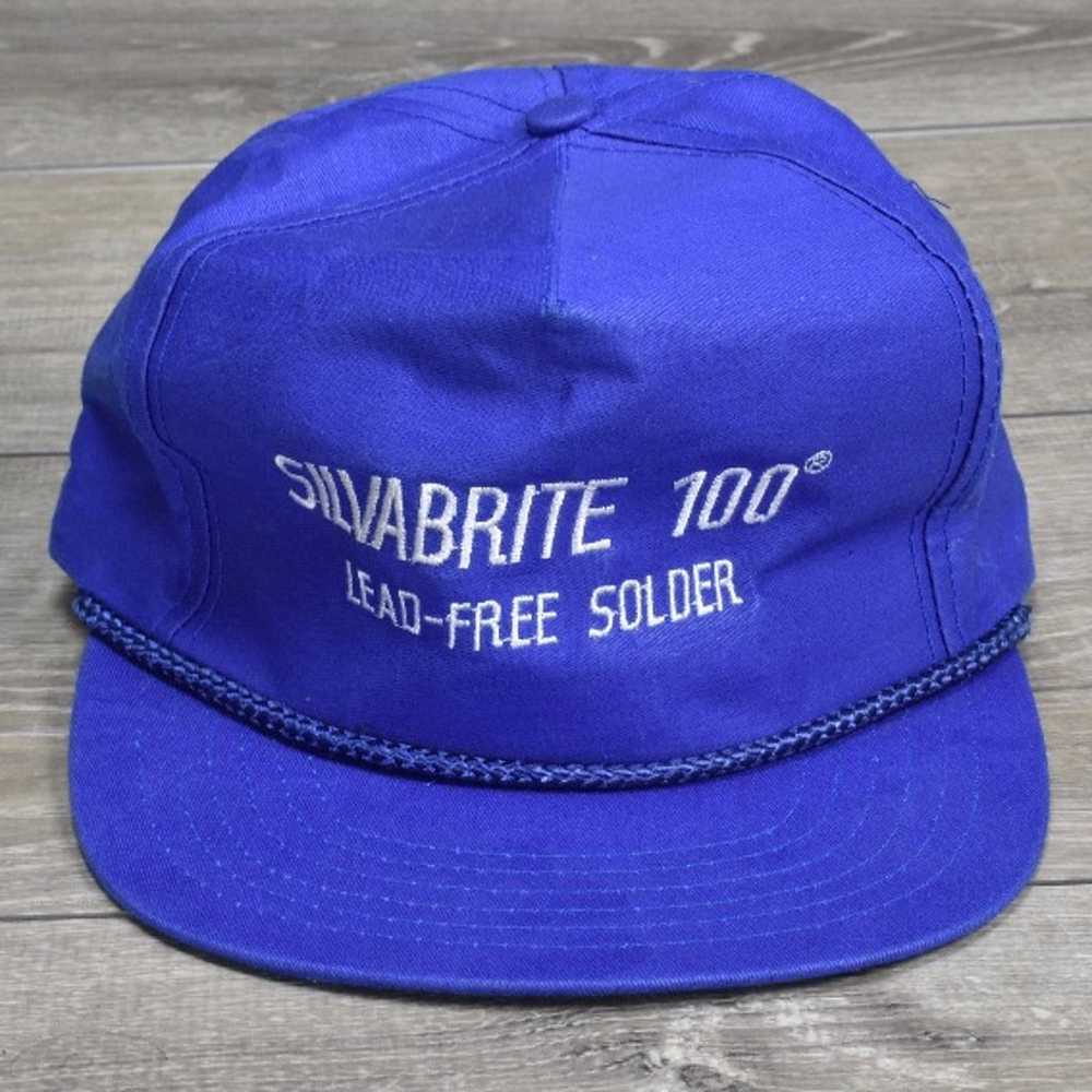 Vintage Silvabrite 100 Solder Hat Cap - image 8