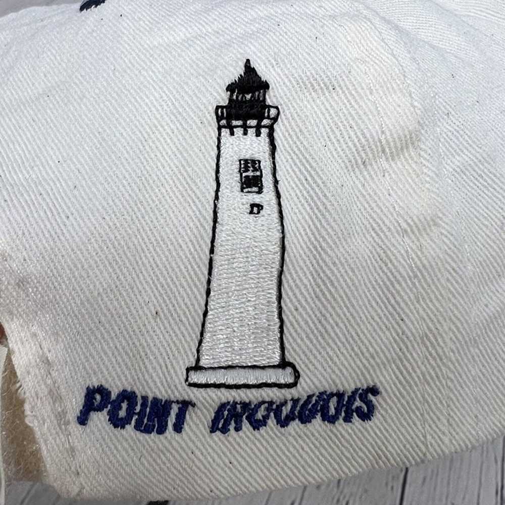 Vintage Michigan 4 Lighthouses Embroidered All Ov… - image 8