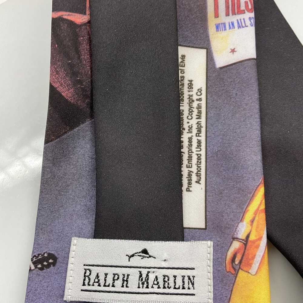 Elvis Presley Ralph Marlin vintage 1994 tie “Clas… - image 6