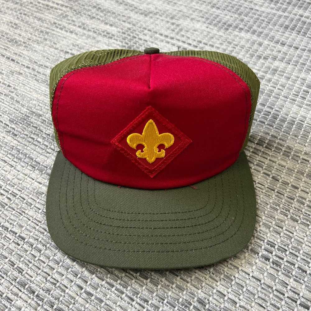 Vintage 90s Scouts of America Boy Scouts Snapback… - image 2