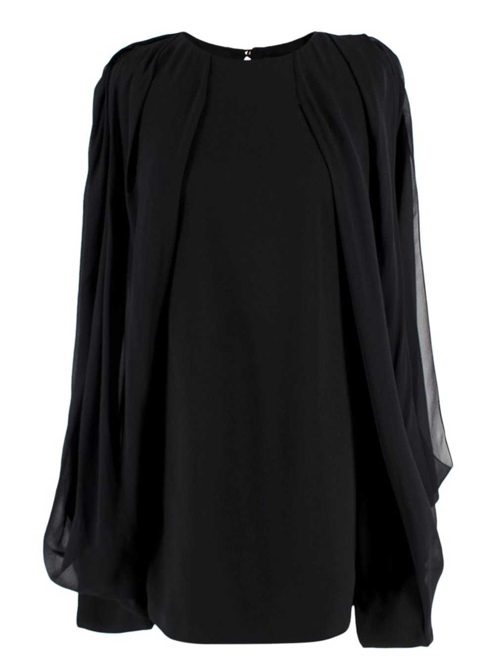 Managed by hewi Gucci Black Balloon Sleeve Silk B… - image 1