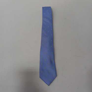 Michael Kors Blue Square Pattern Necktie - image 1