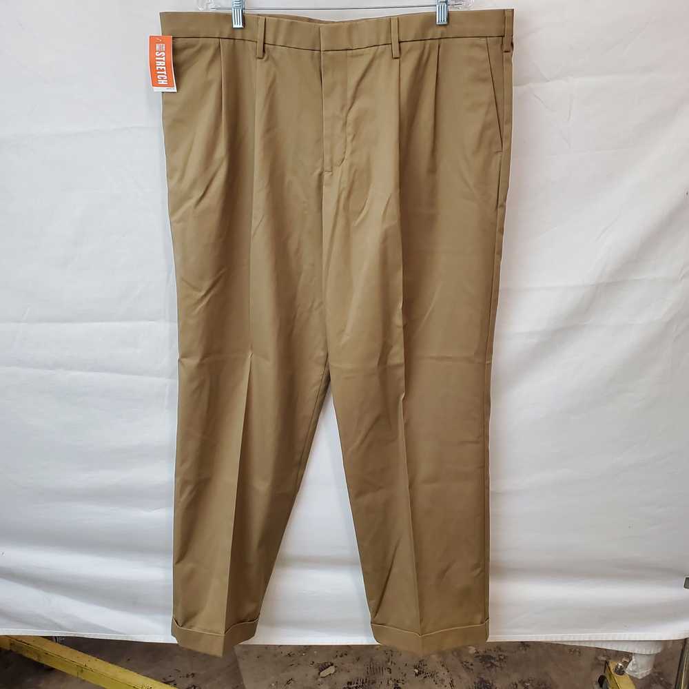 Dockers Relaxed Fit Pleated Pants Size 42x32 - image 1