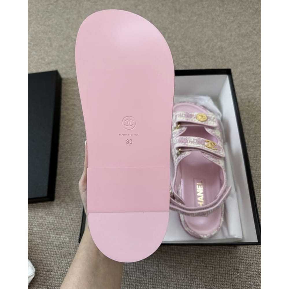 Chanel Dad Sandals tweed sandal - image 4