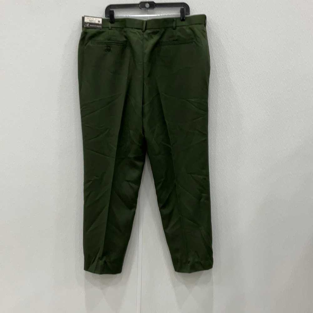 NWT Mens Green Striped Long Sleeve Shirt And Pant… - image 4