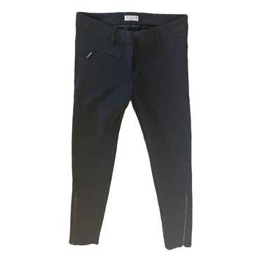 Brunello Cucinelli Wool slim pants - image 1