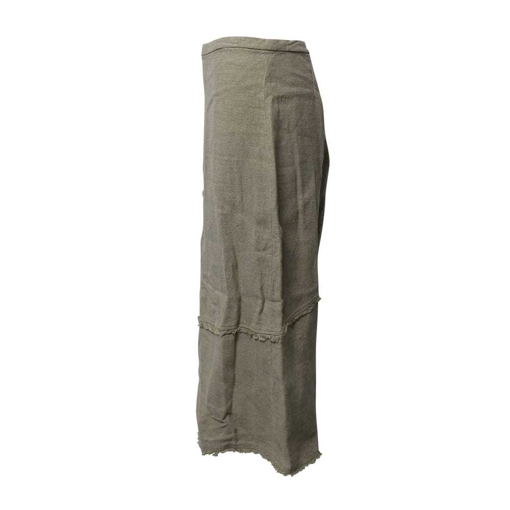 Staud Linen mid-length skirt - image 2