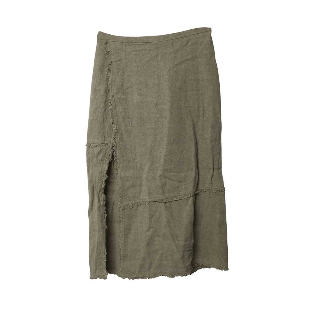 Staud Linen mid-length skirt - image 4