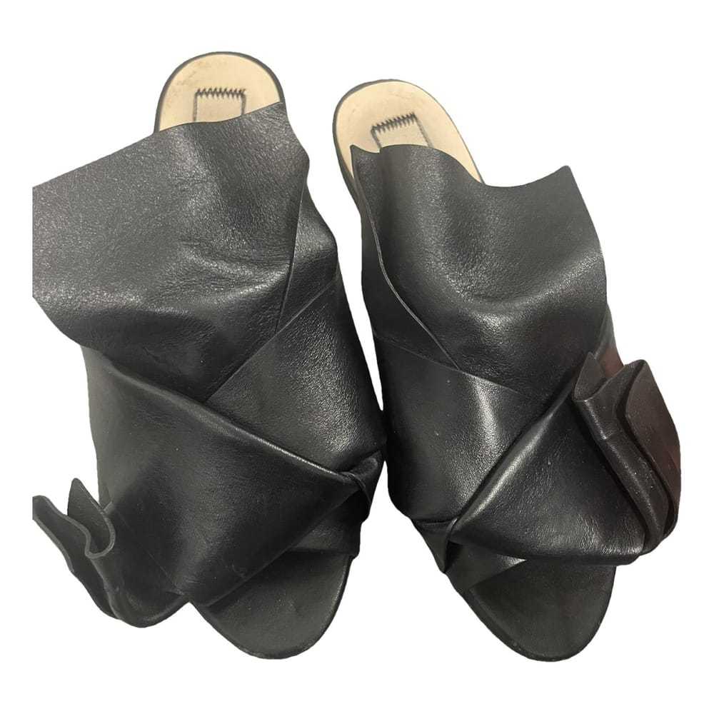 N°21 Leather mules - image 1