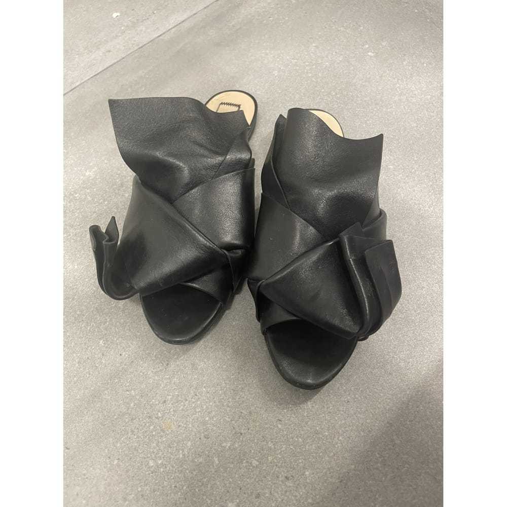 N°21 Leather mules - image 2