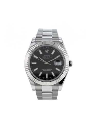Rolex 2013 pre-owned Datejust 41mm - Black - image 1